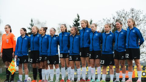 Vähemusse jäänud Eesti naiskond alistas Liechtensteini