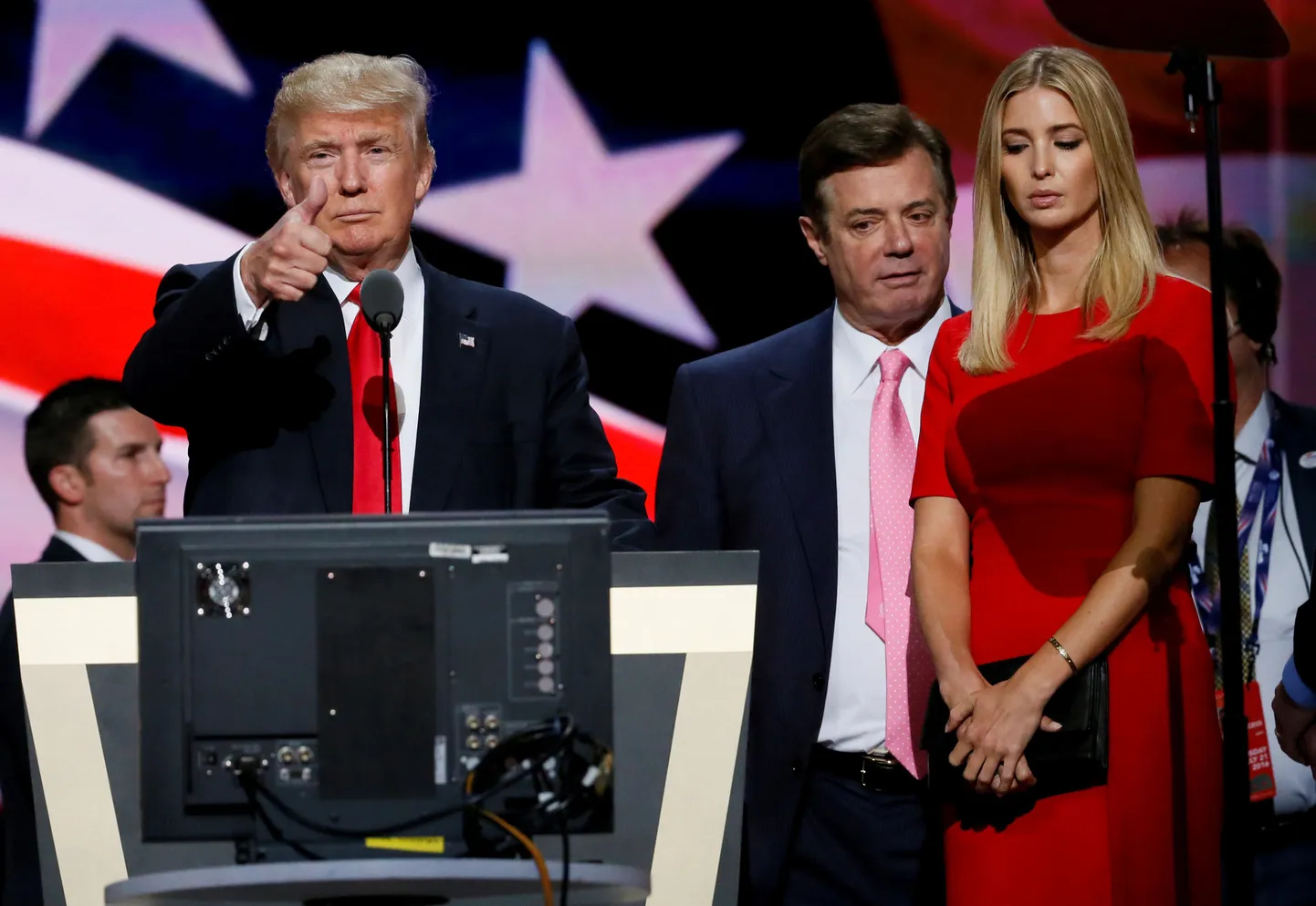 Дональд Трамп и Пол Манафорт.