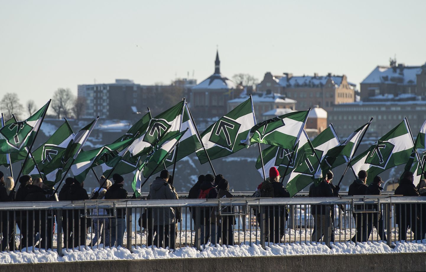 Põhjala Vastupanuliikumise aktivistid Stockholmis.