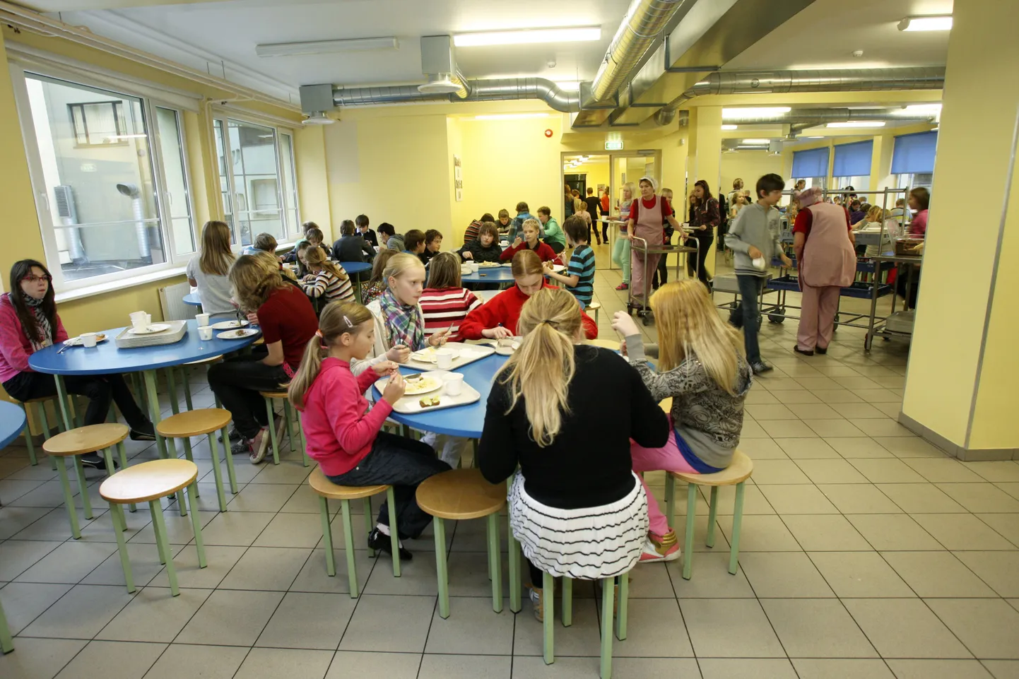 Pole saladus, et mõned lapsed saavad sooja sööki  vaid koolis.