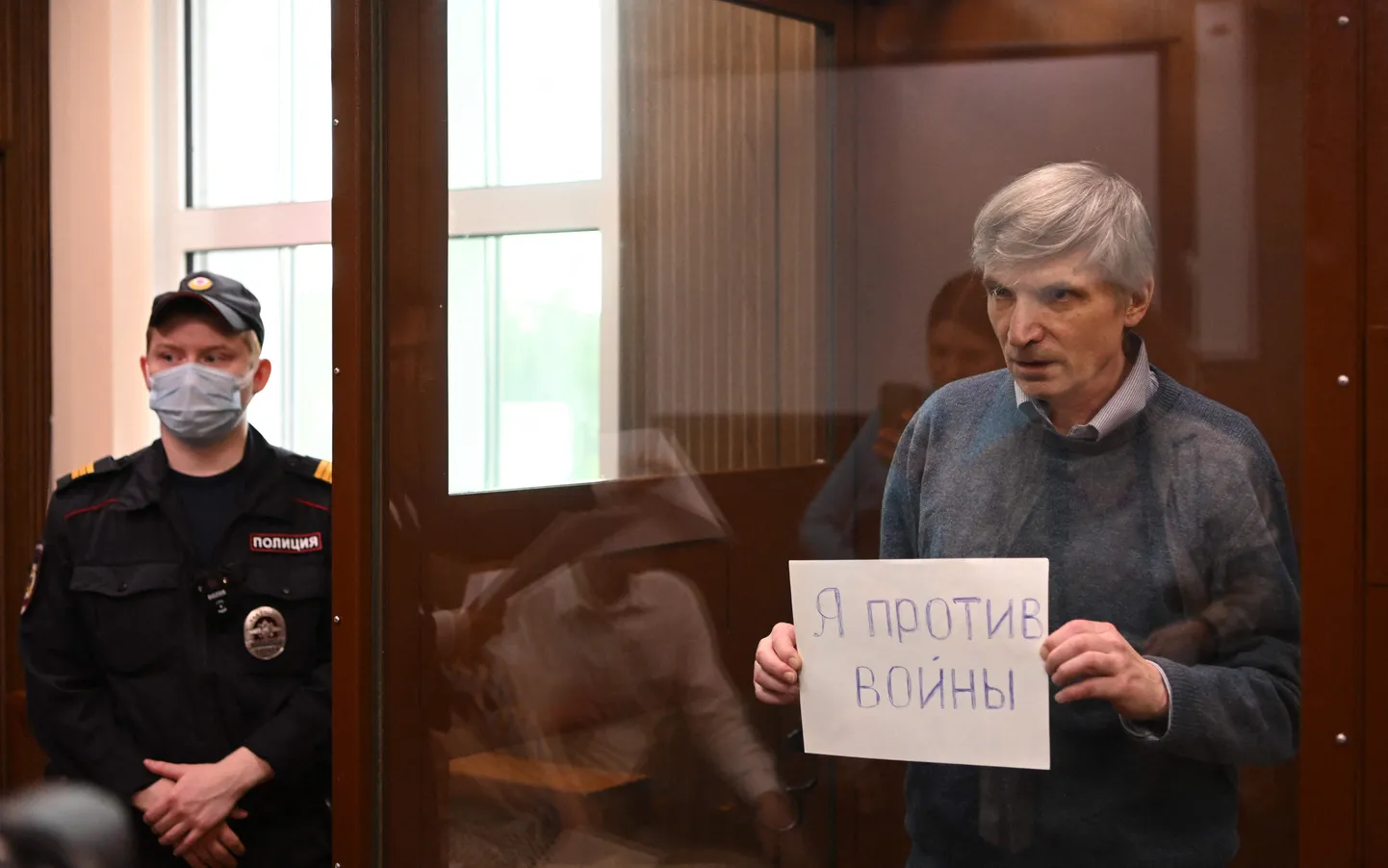 Moskva linnavolinik Aleksei Gorinov kohtus.