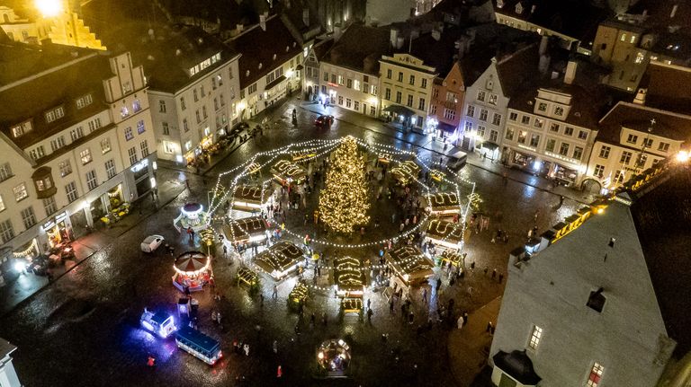 Tallinna jõuluturg eelmisel aastal.