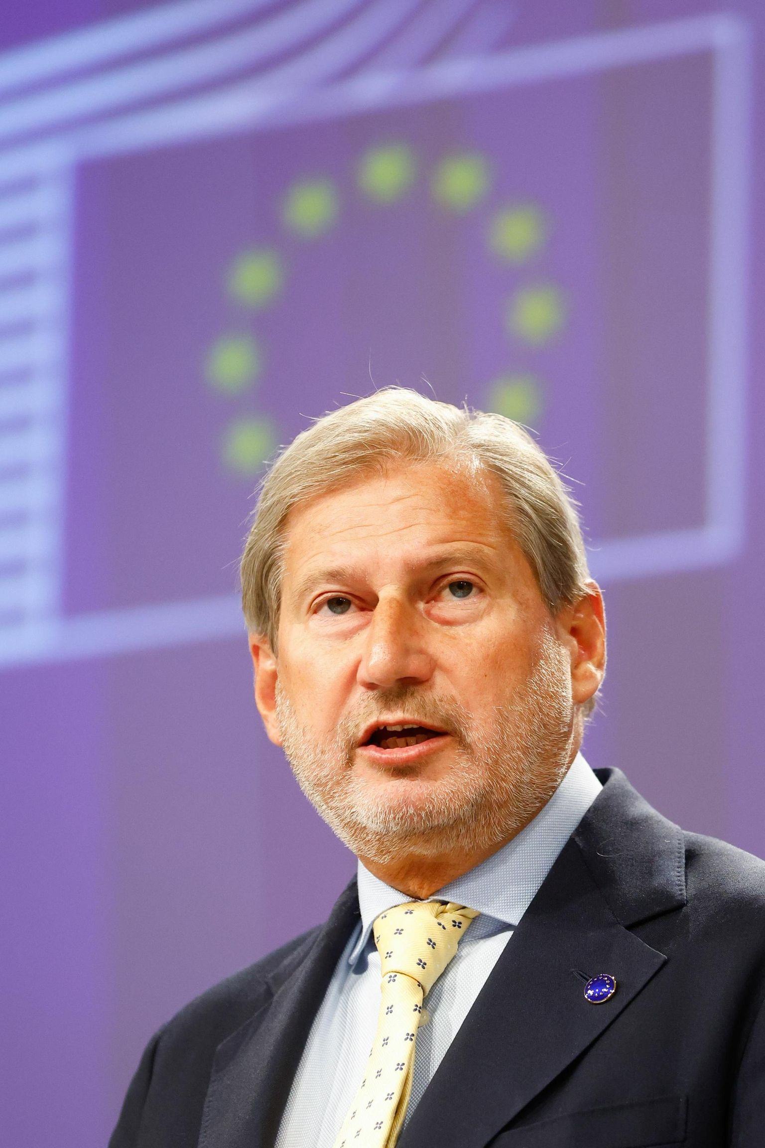 Euroopa Komisjoni eelarvevolinik Johannes Hahn.