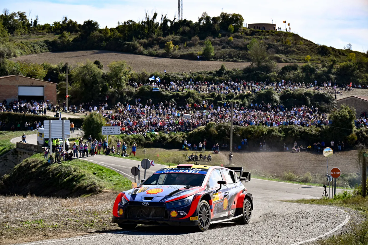 Dani Sordo mullu Kataloonia rallil.
