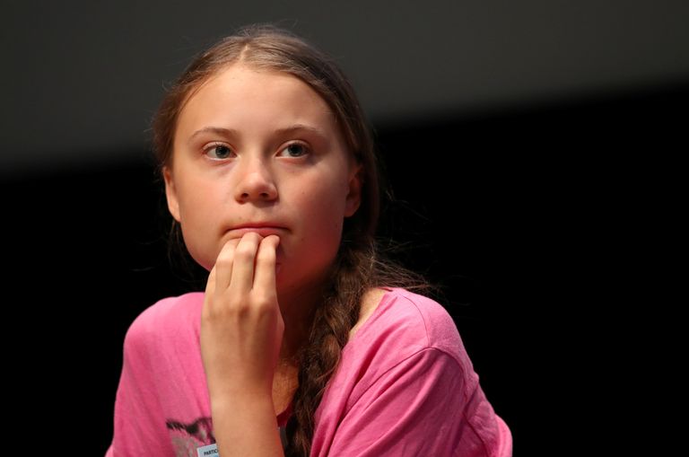 Greta Thunberg 5. augustil 2019 Šveitsis toimunud kliimakonverentsil