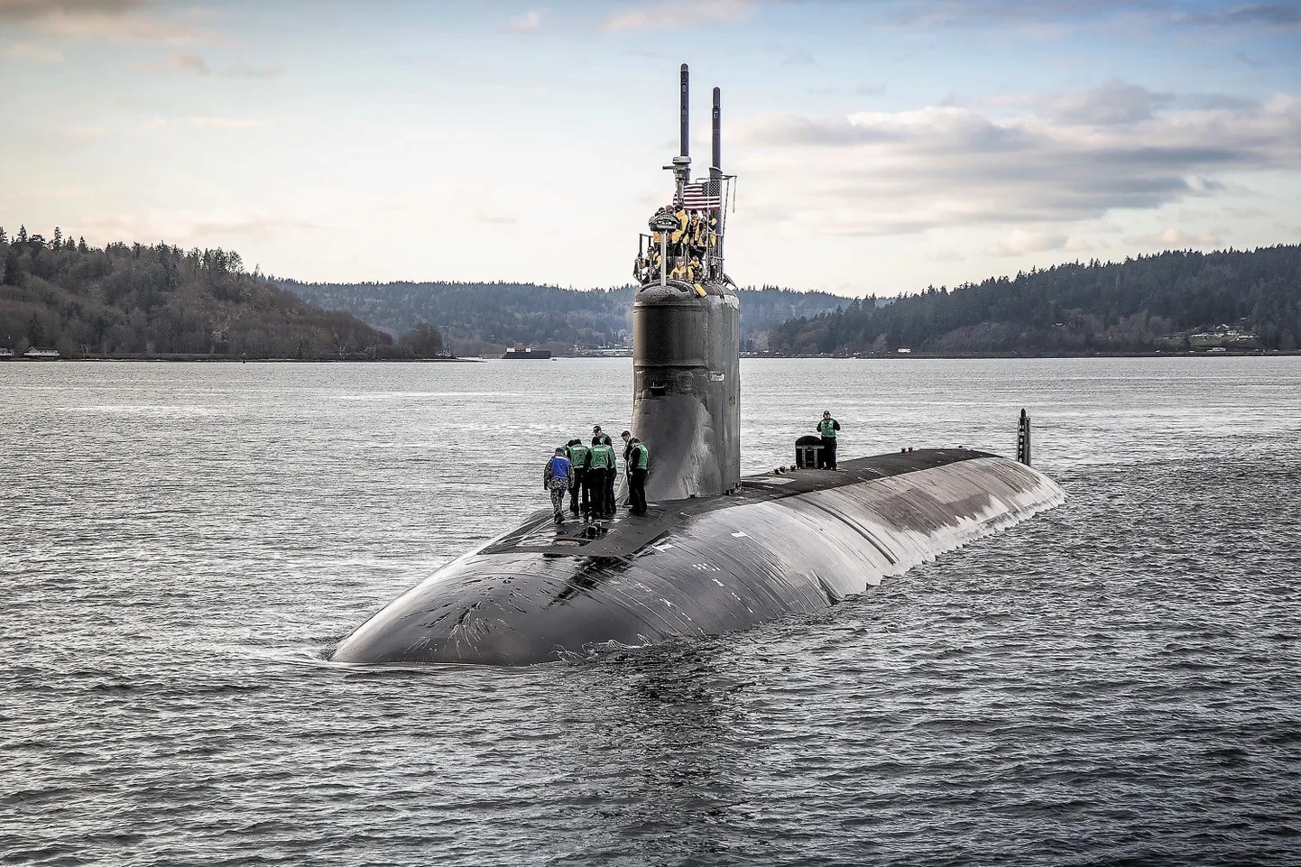 USA tuumaallveelaev USS Connecticut.
