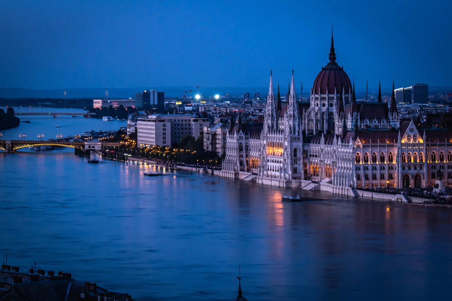 Ungari parlament Budapestis.