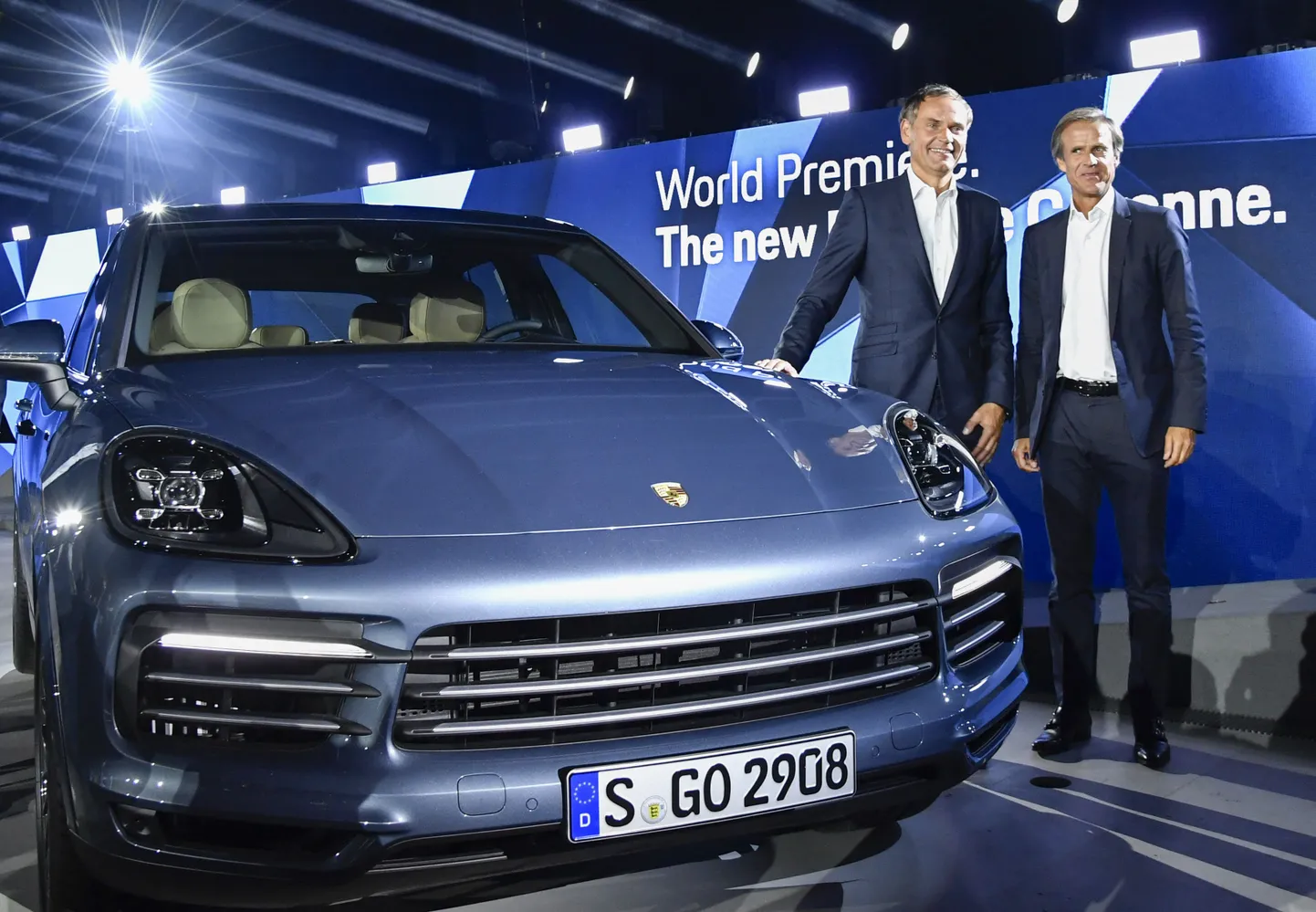 2018 Porsche Cayenne esitlus Stuttgardis