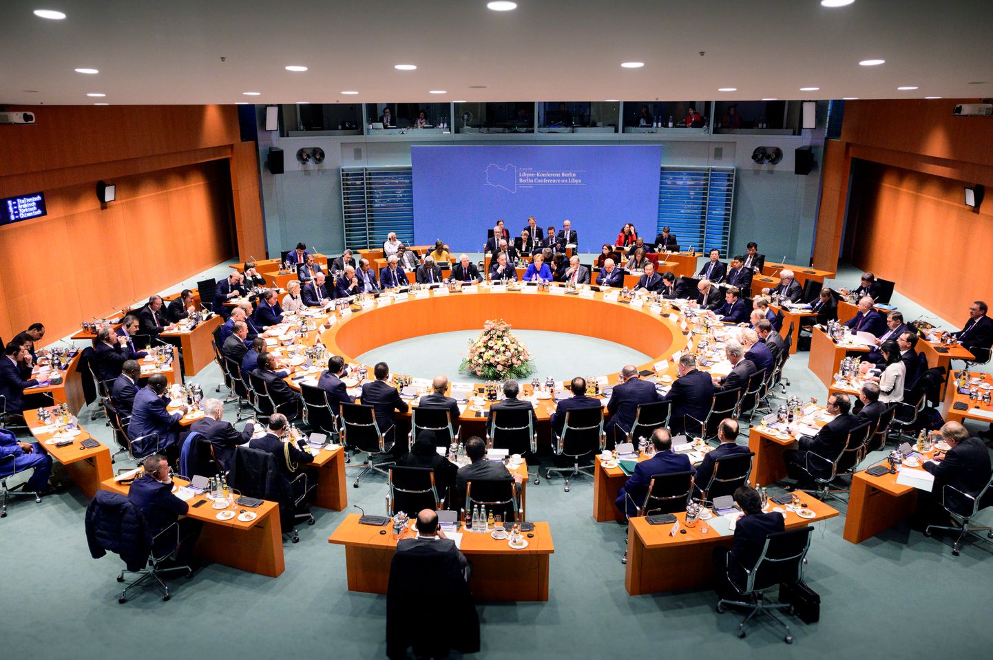 Liibüa-tippkohtumine 19. jaanuaril Berliinis.