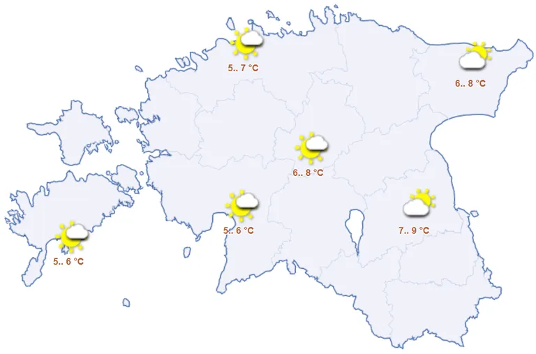Ilm kolmapäeval