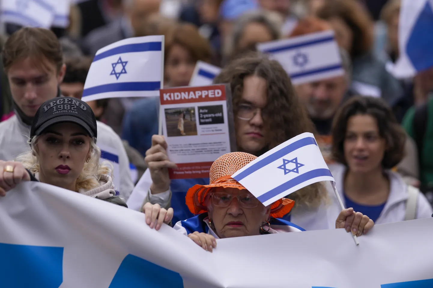 Акция в поддержку Израиля