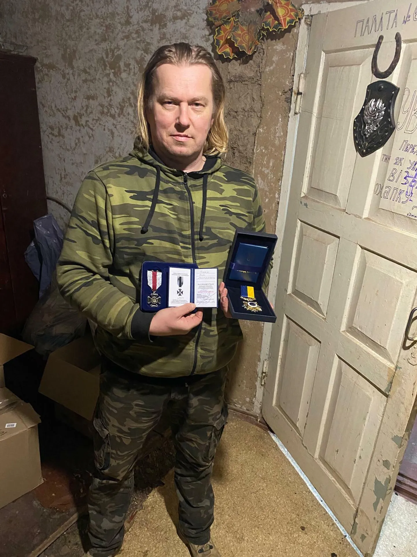 Jaanus Piller pälvis Ukraina abistamise eest aumärgid ja rõhutab, et need on kõigi abistajate, mitte tema tunnustused.