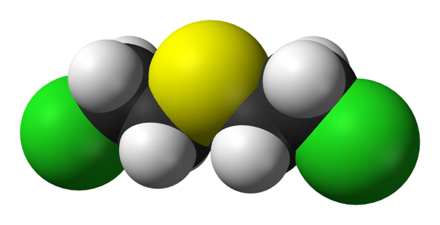 Ipriiti ehk sinepigaasi kasutatakse keemiarelvades.
