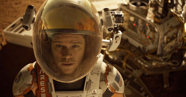 Matt Damon astronaut Mark Watneyna 2015. aasta filmis «Marslane»