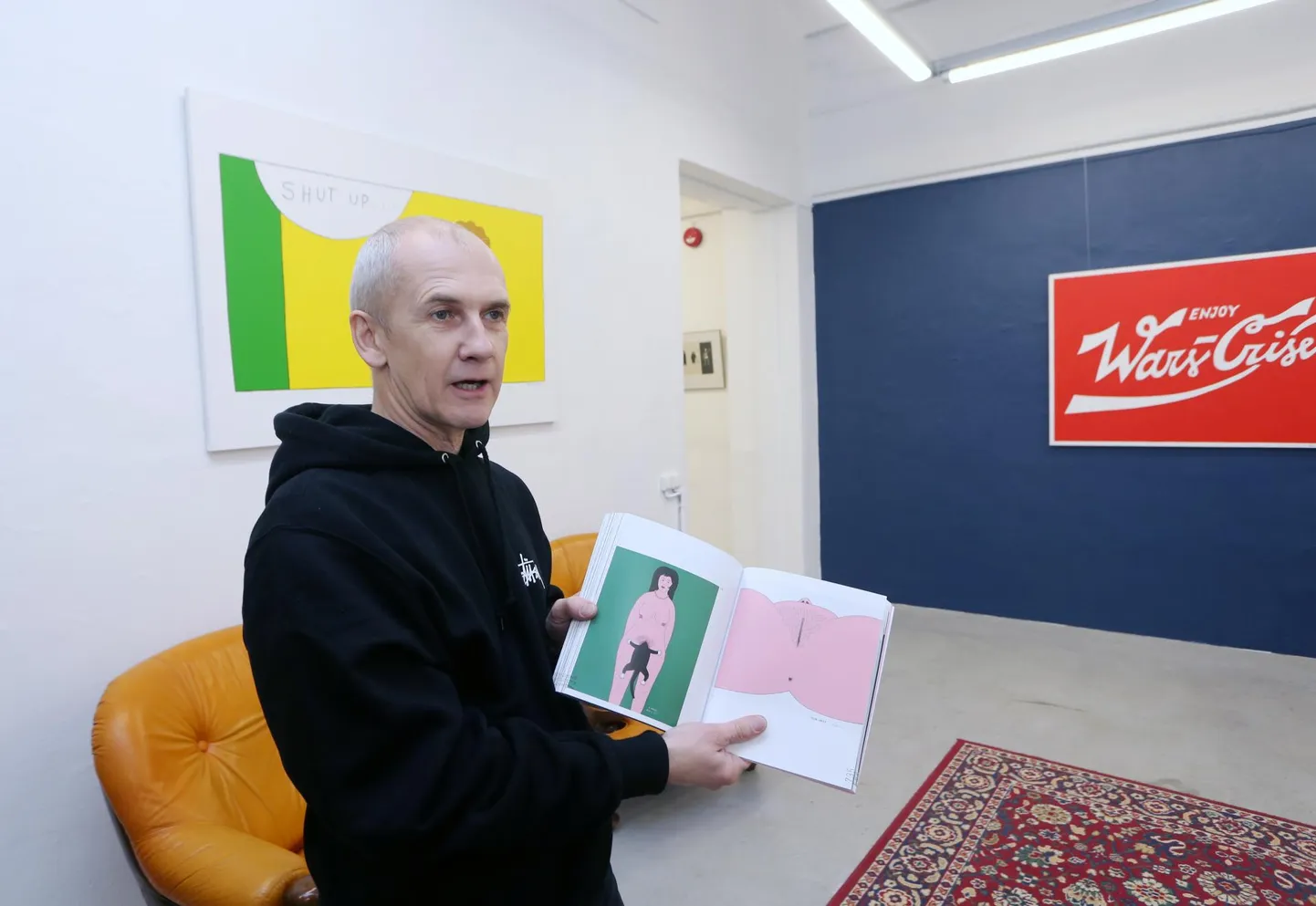 Kunstnik Marko Mäetamm.