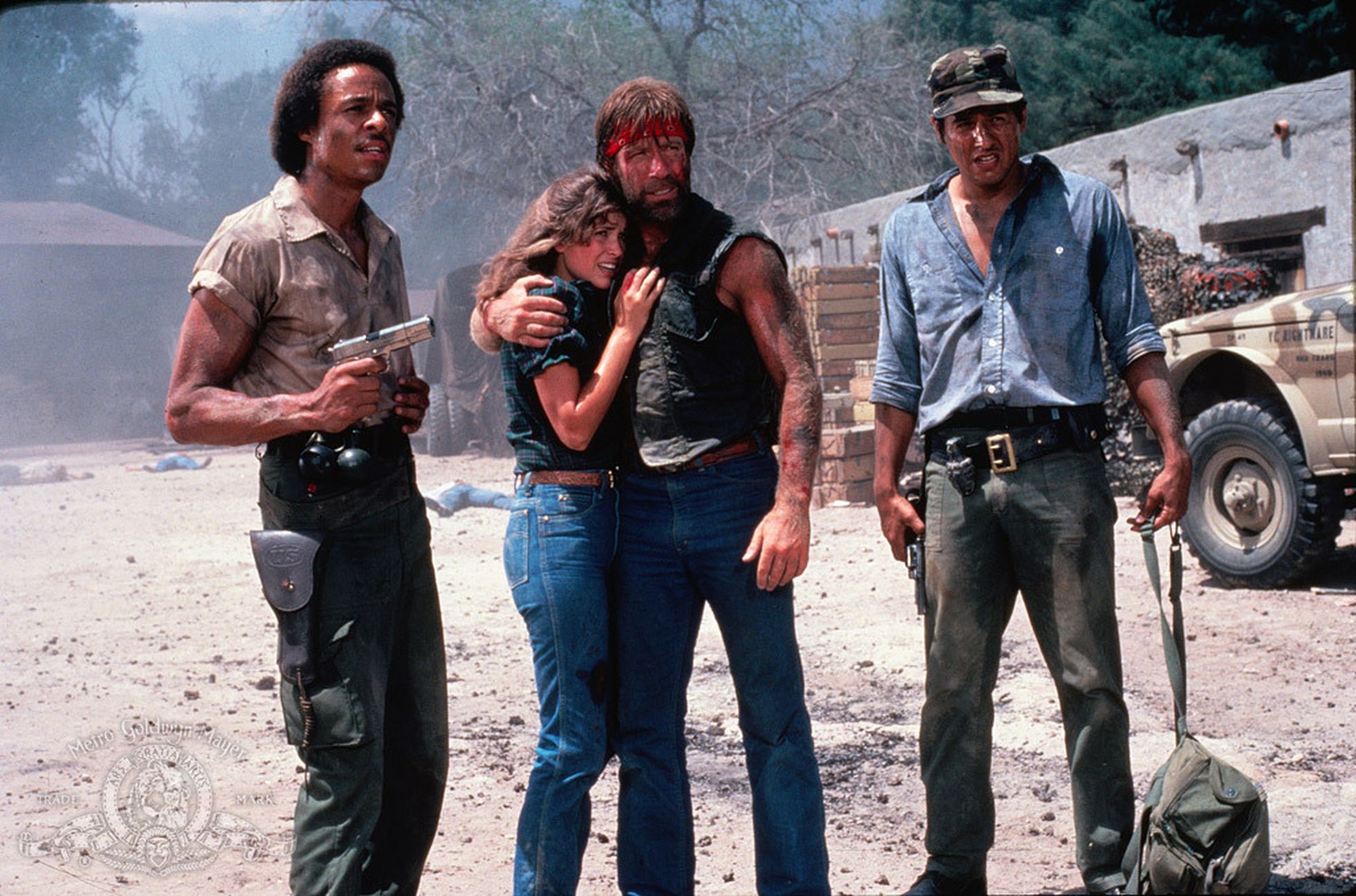 Chuck Norris filmis «Lone Wolf McQuade» (1983)