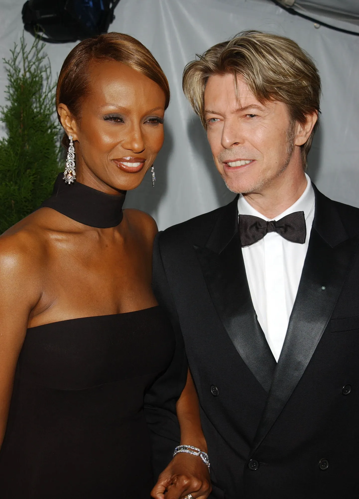 David Bowie  ja Iman