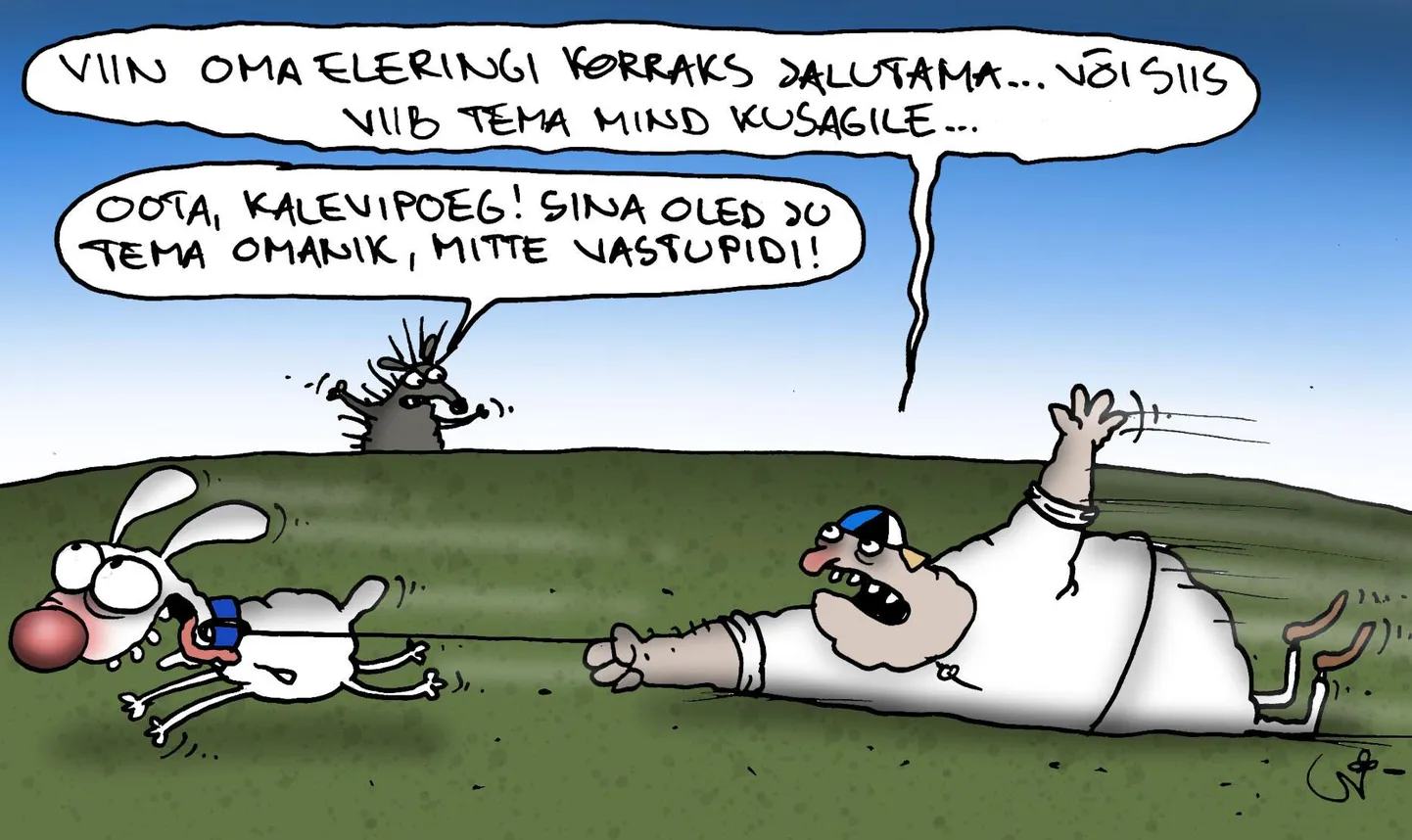 Päeva karikatuur FOTO: Urmas Nemvalts