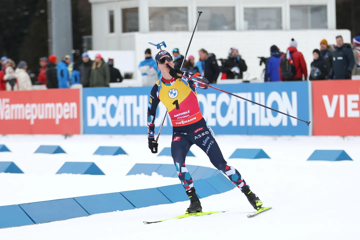 MK-sarja valitseja Johannes Thingnes Bö.