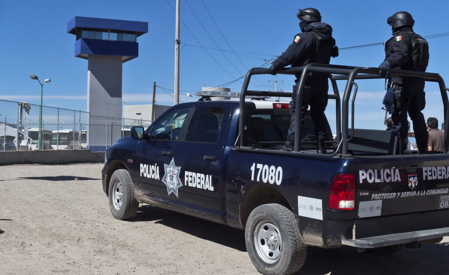 Mehhiko föderaalpolitsei.