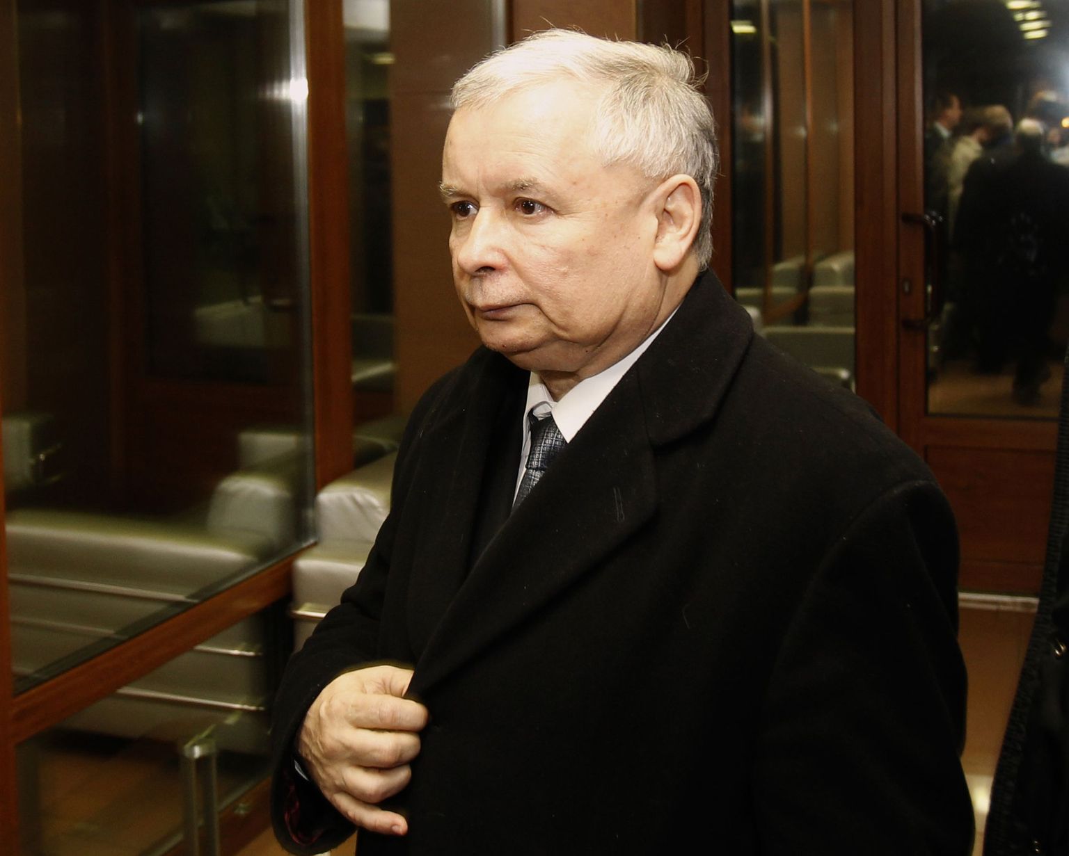 Jaroslaw Kaczynski 10. aprillil Smolenski lennujaamas.