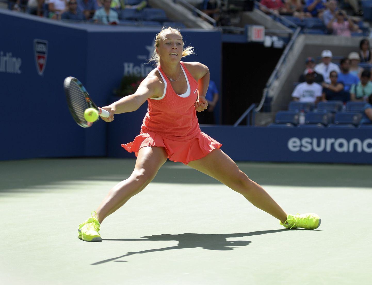 Anett Kontaveidi ja Venus Williamsi neljanda ringi kohtumine US Openil.