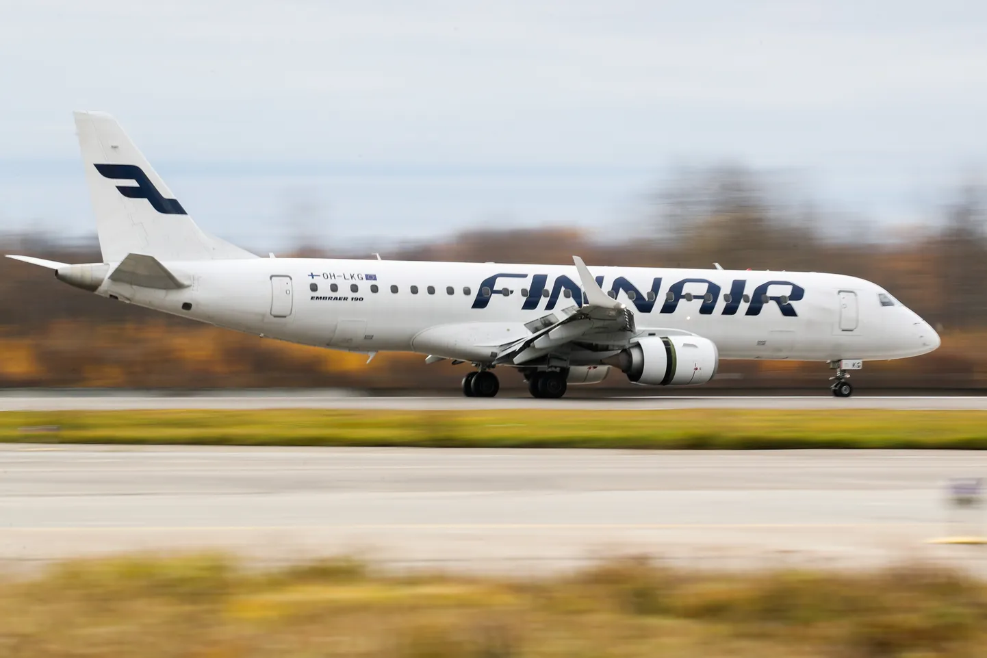 Finnairi lennuk. Pilt on illustratiivne.