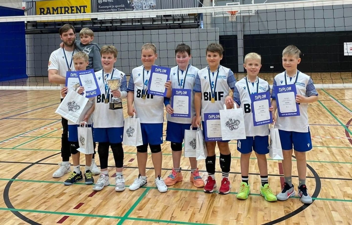 Rakvere poisid võitsid Eesti omaealiste meistrivõistlused.