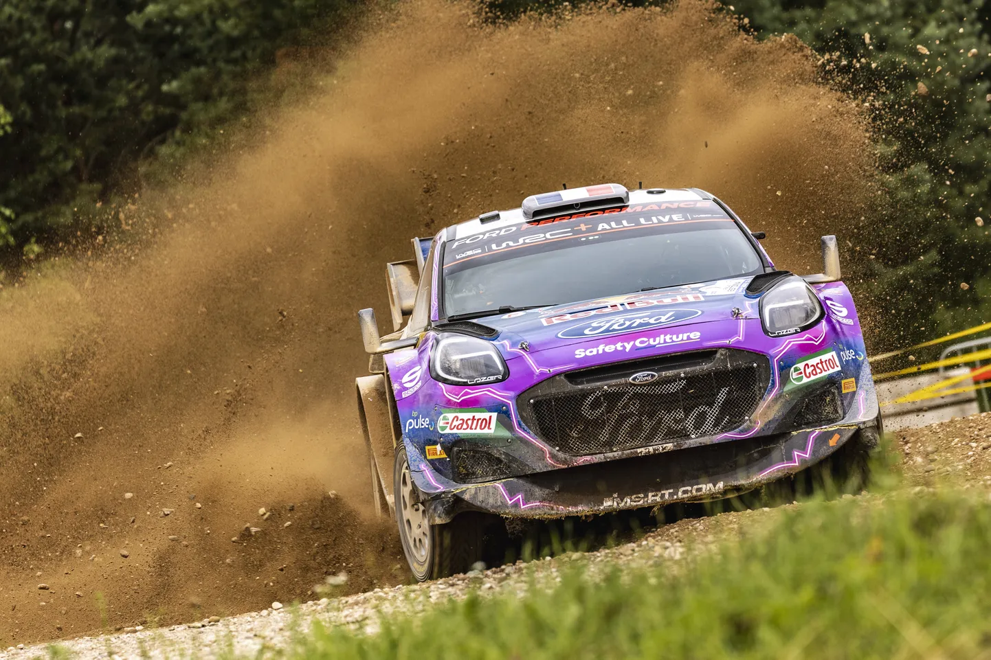 Rally Estonial oli parim M-Spordi sõitja Adrien Fourmaux, kes finišeeris seitsmendana.