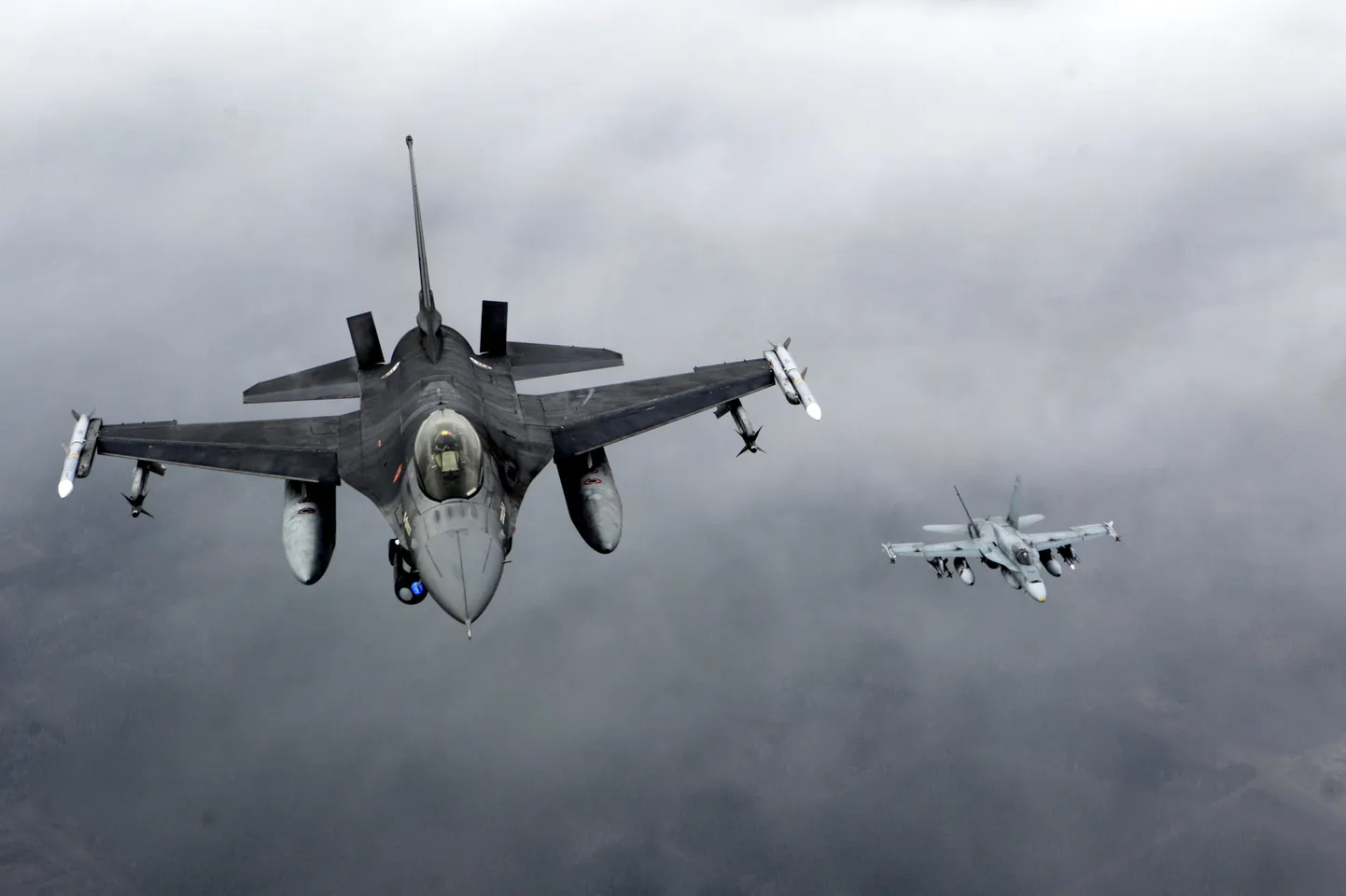 NATO hävitajad tegid Leedus tuvastuslende