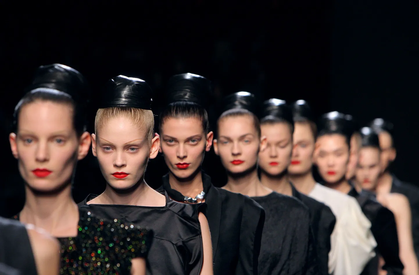 Yves Saint Laurent 2009. aasta sügis/talv kollektsioon Pariisis
