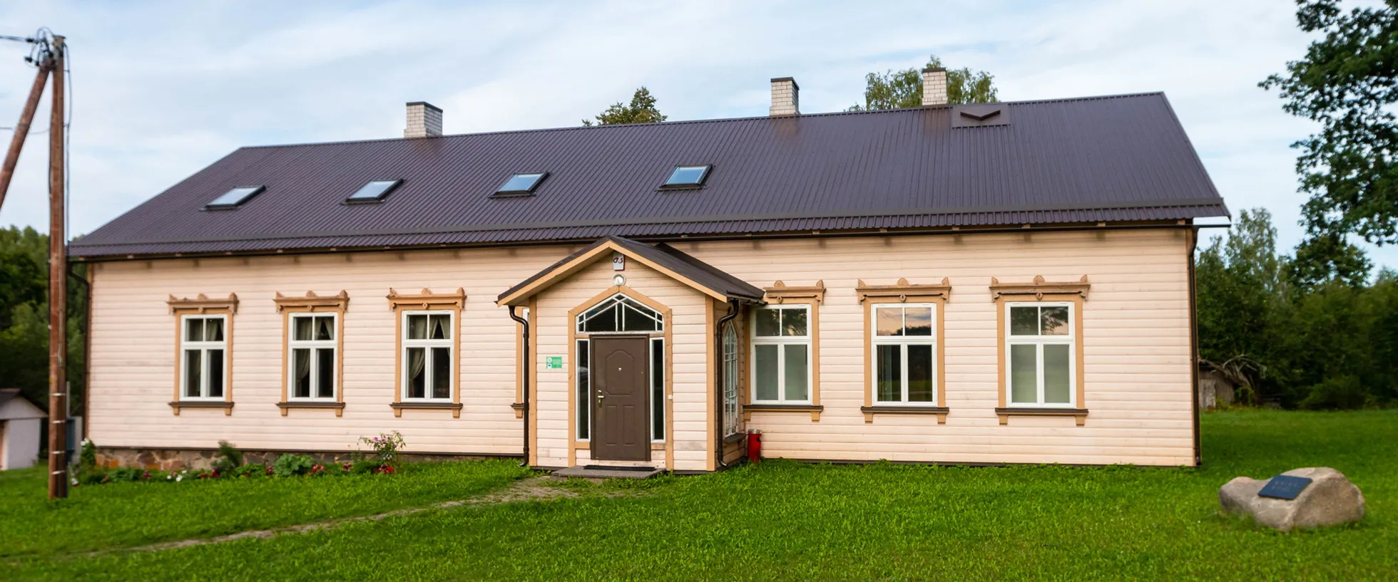 Endine Kaika algkool, mis on nüüd Kaikamäe seltsimaja.