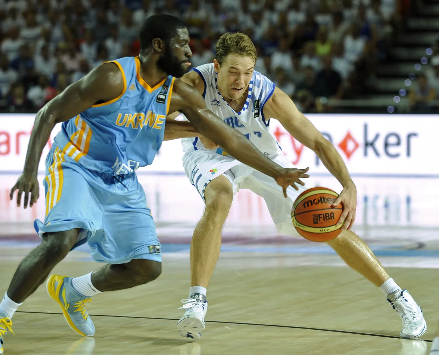 Eugene "Pooh" Jeter ja Petteri Koponen.