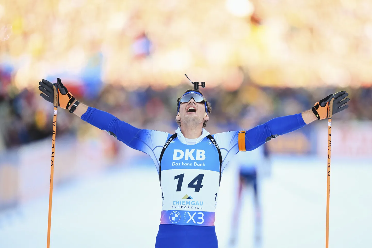 Tommaso Giacomel võitis karjääri esimese MK-võistluse.