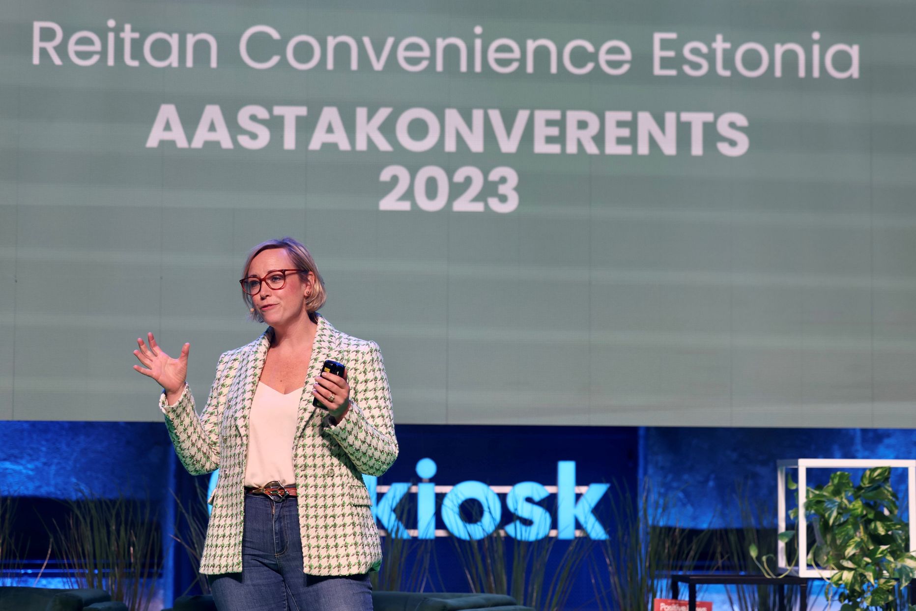 Elin Enfors-Kautsky esines märtsi alguses Reitan Convenince Estonia aastakonverentsil.