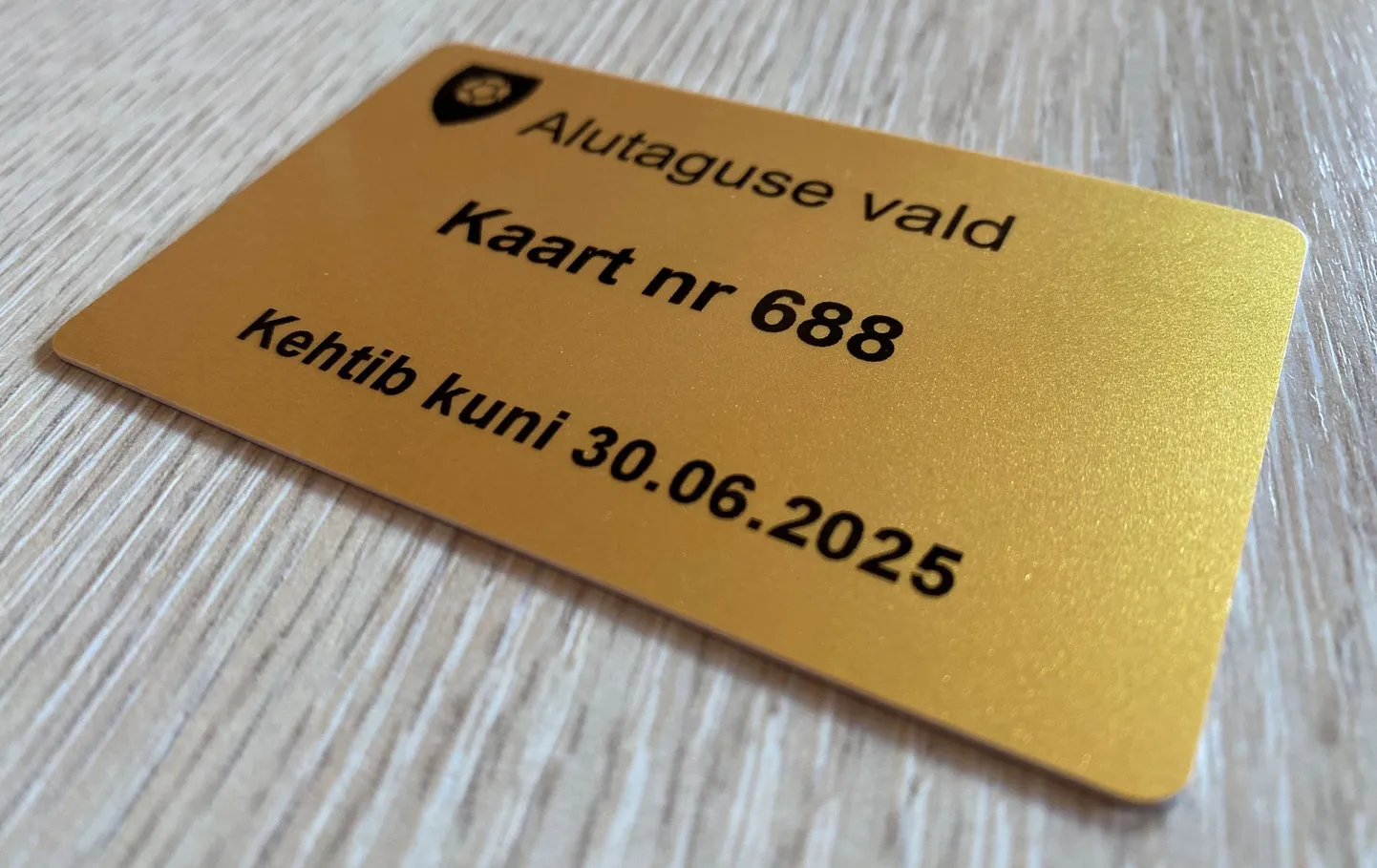 Edaspidi saab Alutaguse valla elanik tasuta parkida vaid siis, kui kodaniku kaardile on lisatud sõiduki number.