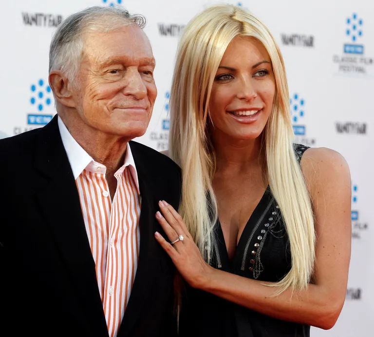 Hugh Hefner ja Crystal Harris.