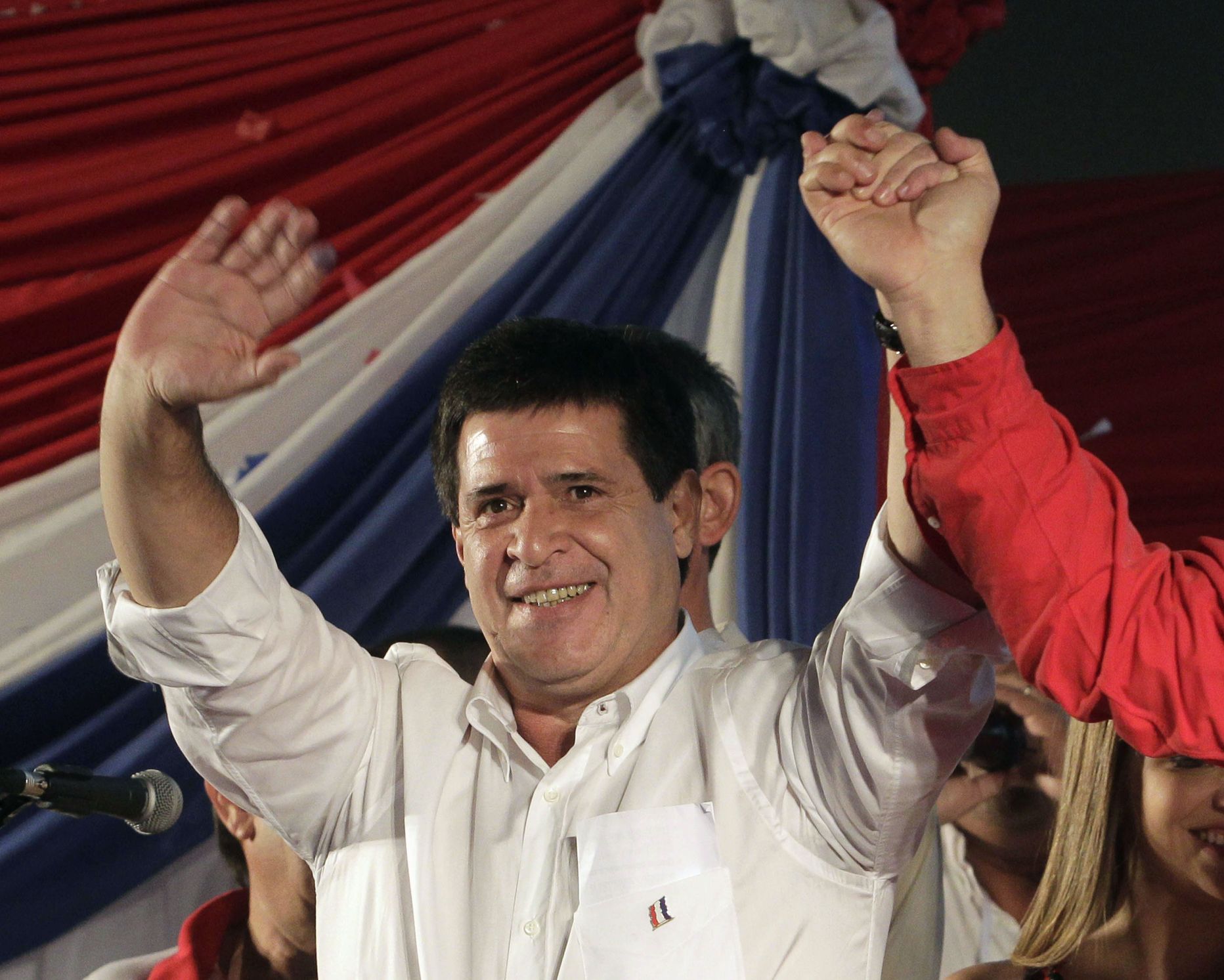 Paraguay president Horacio Cartes.