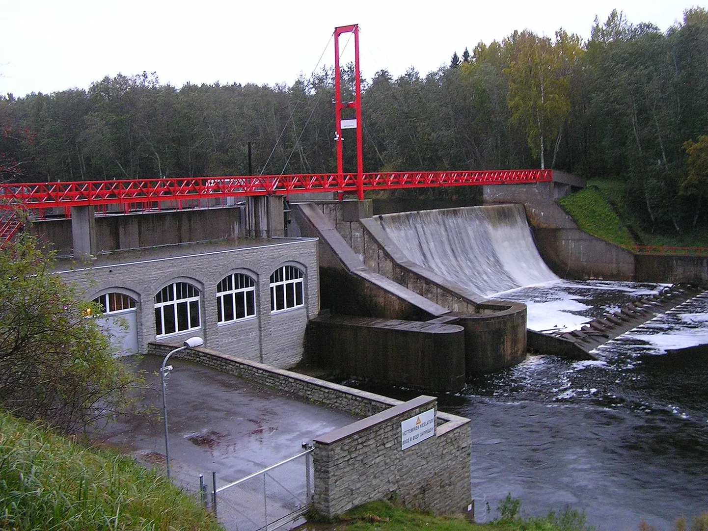 Linnamäe hüdroelektrijaam.