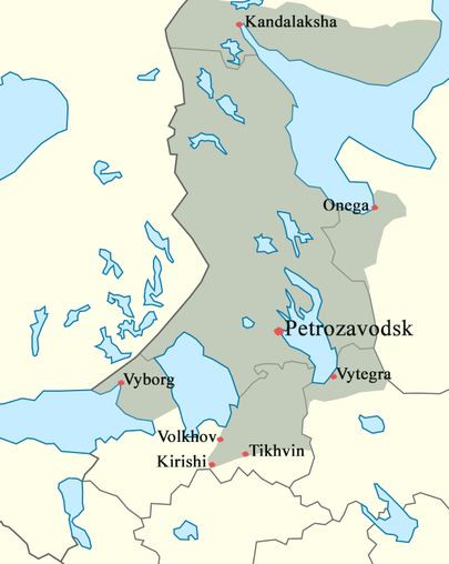 Karjala Rahvusliku Vabastusliikumise territoriaalsed nõudmised – Vyborg ehk Viiburi linn