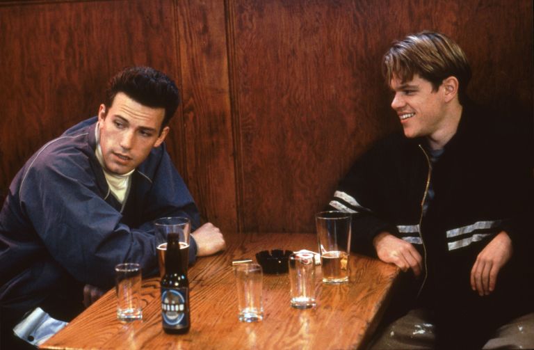 Kaader filmist «Good Will Hunting» (1997) Pildil Matt Damon (paremal) ja Ben Affleck