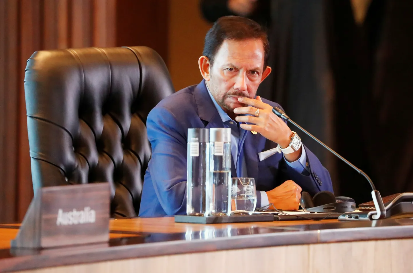 Brunei sultan Hassanal Bolkiah.