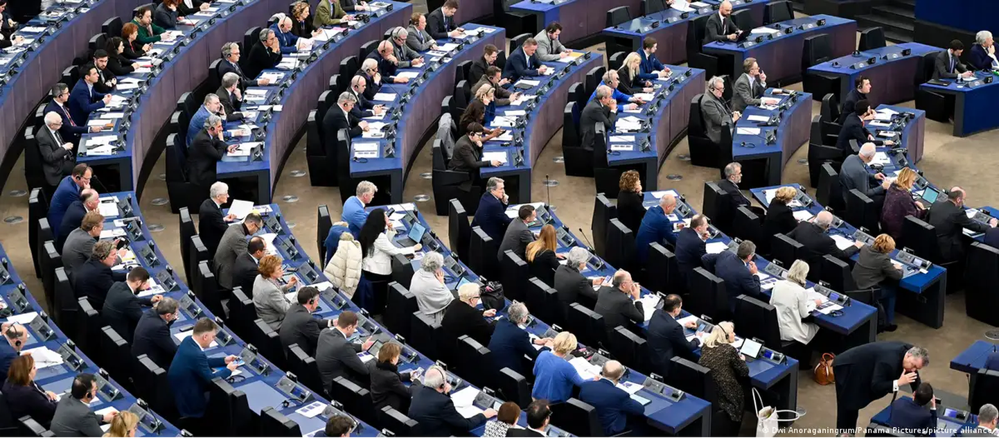 Заседание Европарламента, фото из архива