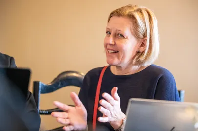 Toetusrühma esimees Annely Akkermann.