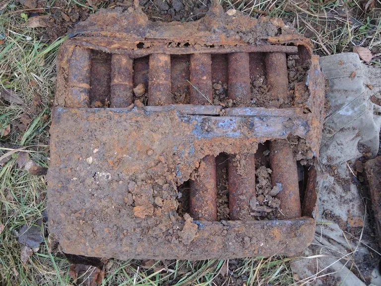 37 mm mürsud transpordikastis.