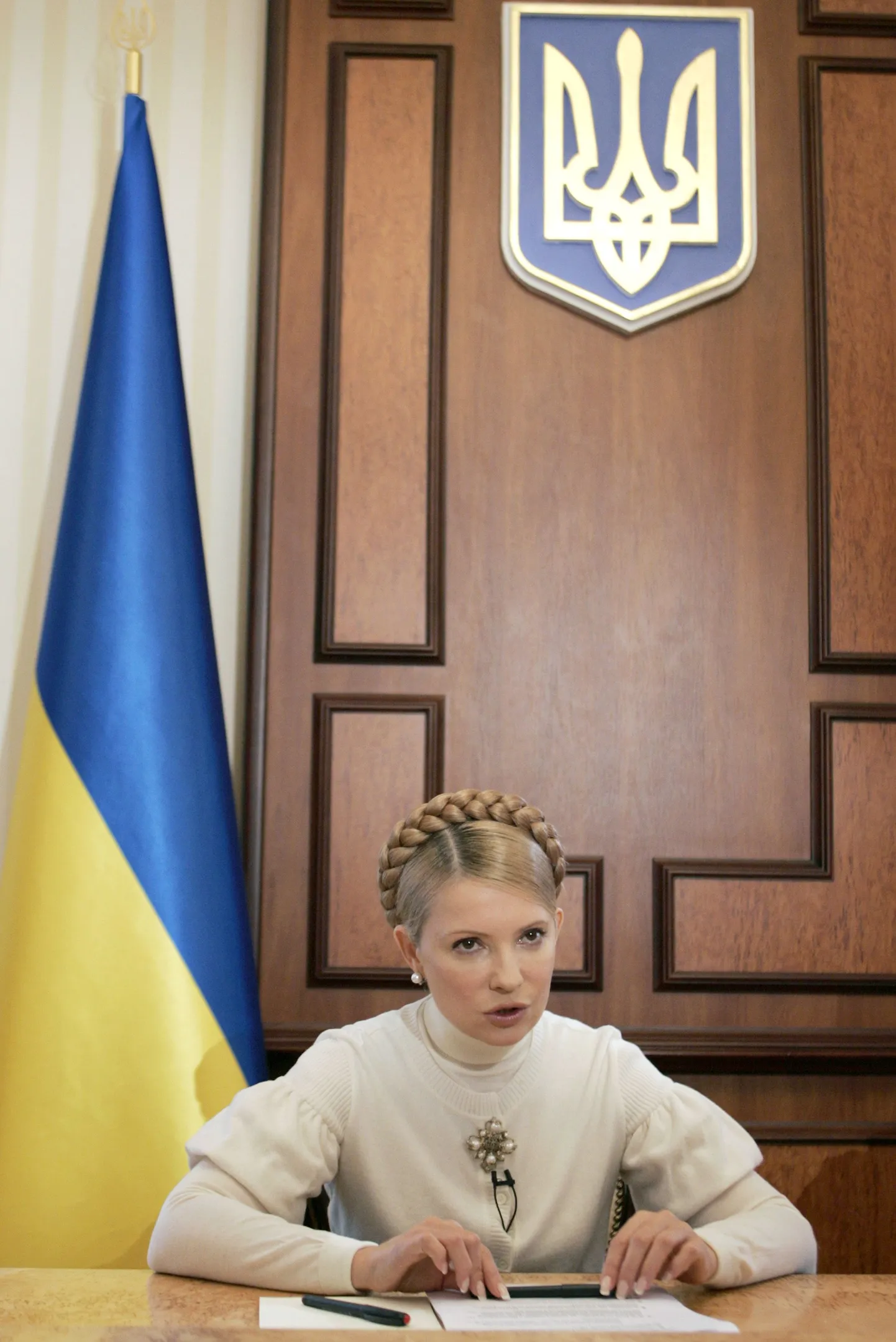 Ukraina peaminister Julia Tõmošenko.