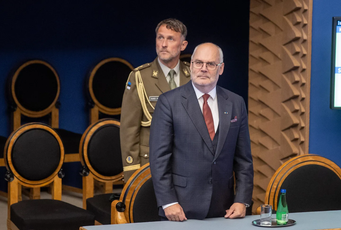 President Alar Karis peab riigikogu sügishooaja avaistungil kõne.