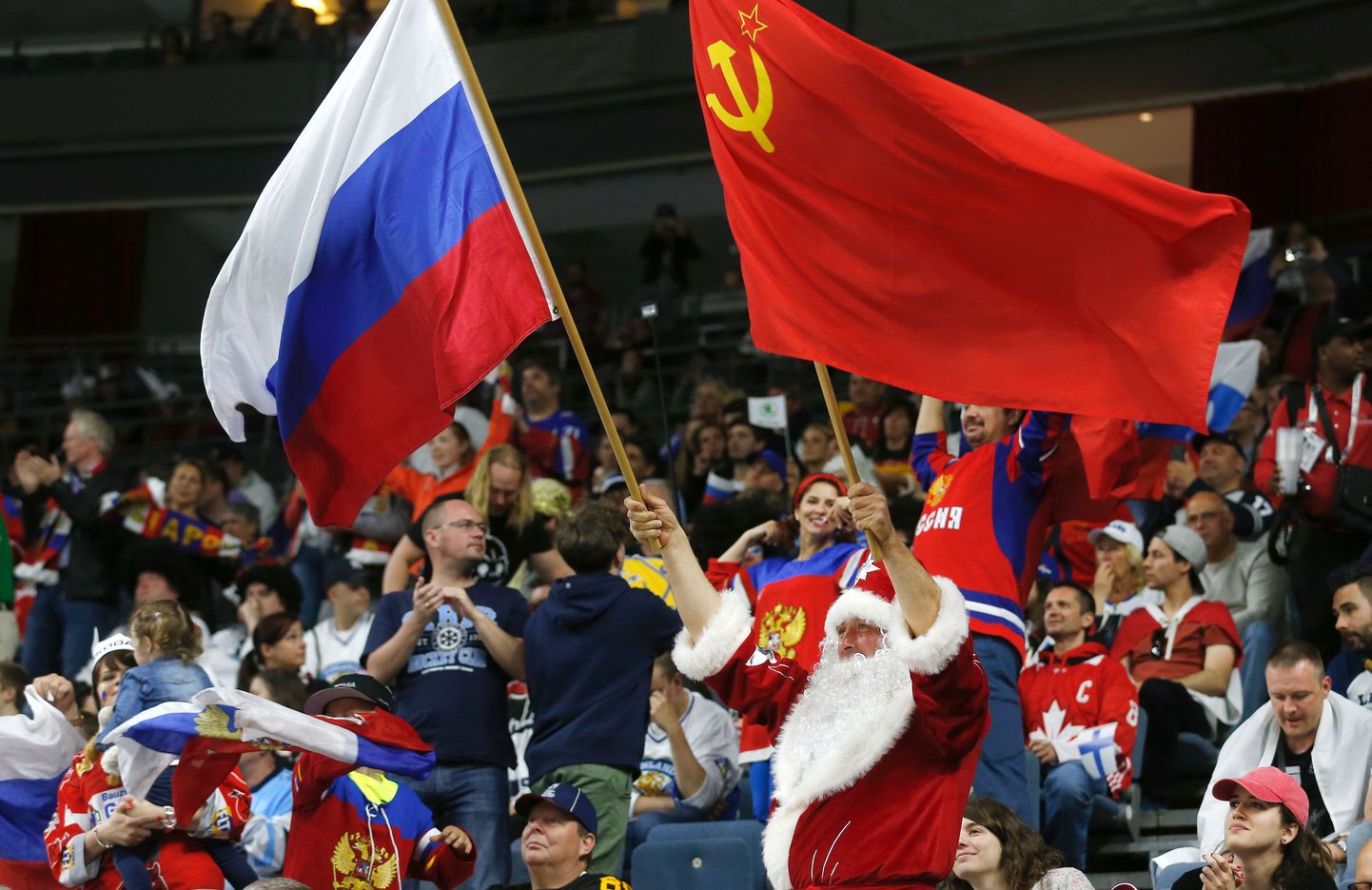 Venemaa ja Nõukogude Liidu lippe praegu ROKi sõnul olümpiamängudel lehvitada ei tohi. Kas see muutub?