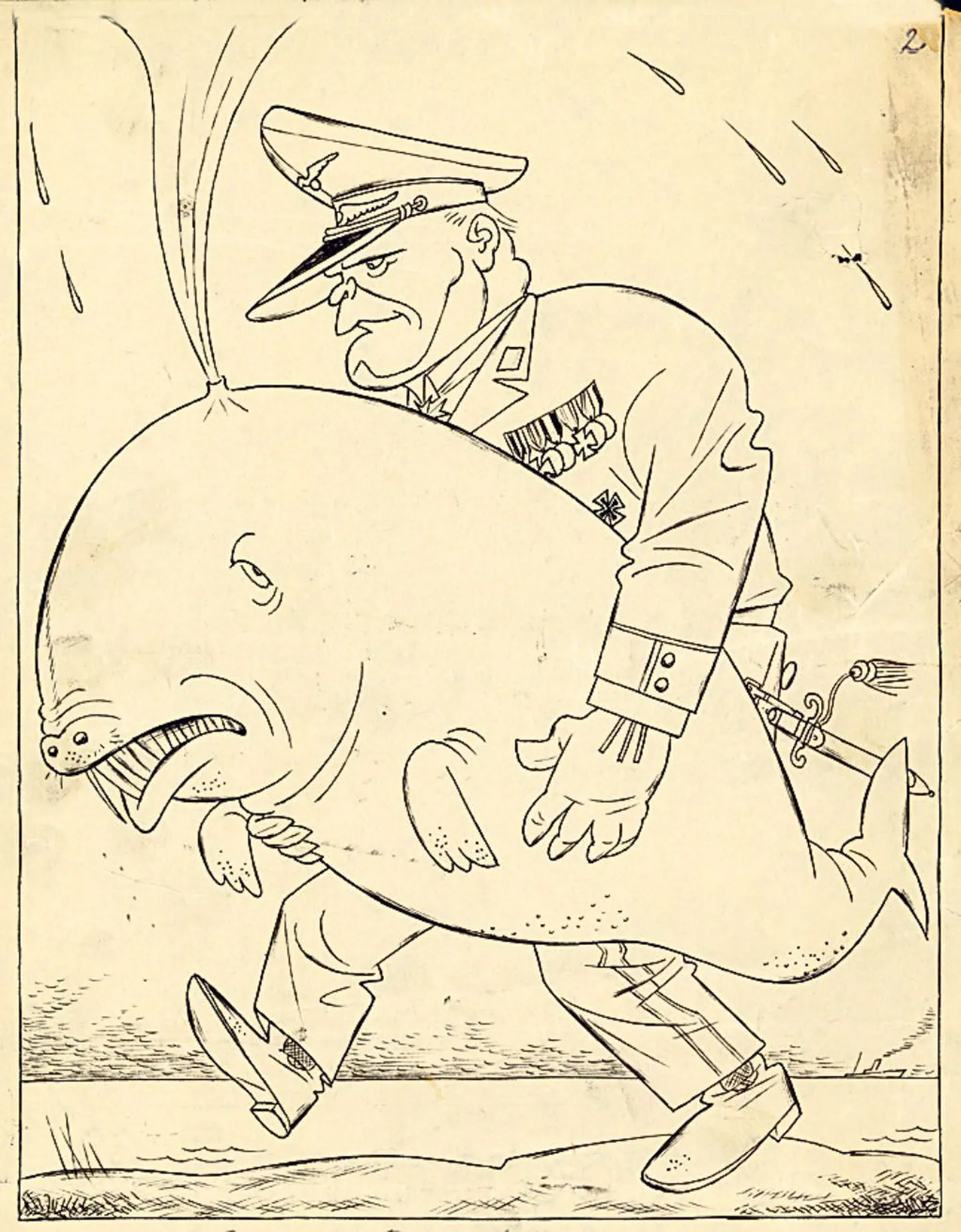 Asumaade otsimise ajastul: Göring külastab Itaaliat.
”Sealt ei ole enam kuigi palju maad Aafrika rannale!“