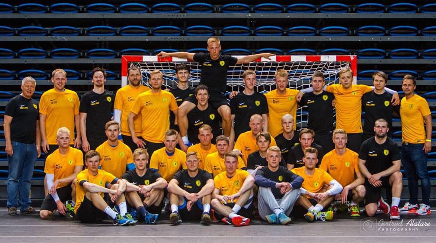Tallinn All-Star ja Eesti All-Star meeskonnad.